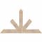 Ekena Millwork Saratoga Smooth Timber Gable Bracket, Douglas Fir, 60"W x 35"H x 1 1/2"D x 5 1/2"F, 14/12 Pitch GBW060X35X0206SAR00SDF - alternate 1